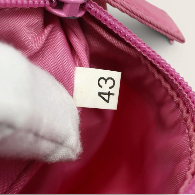 Prada Pink Nylon Mini Shoulder Bag Y2K