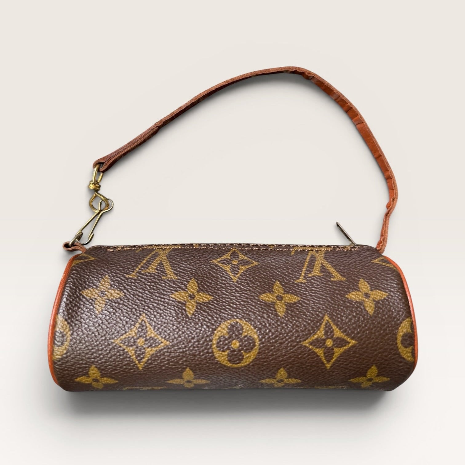 Vintage Louis Vuitton Monogram Mini Papillon Barrel Bag – Honey