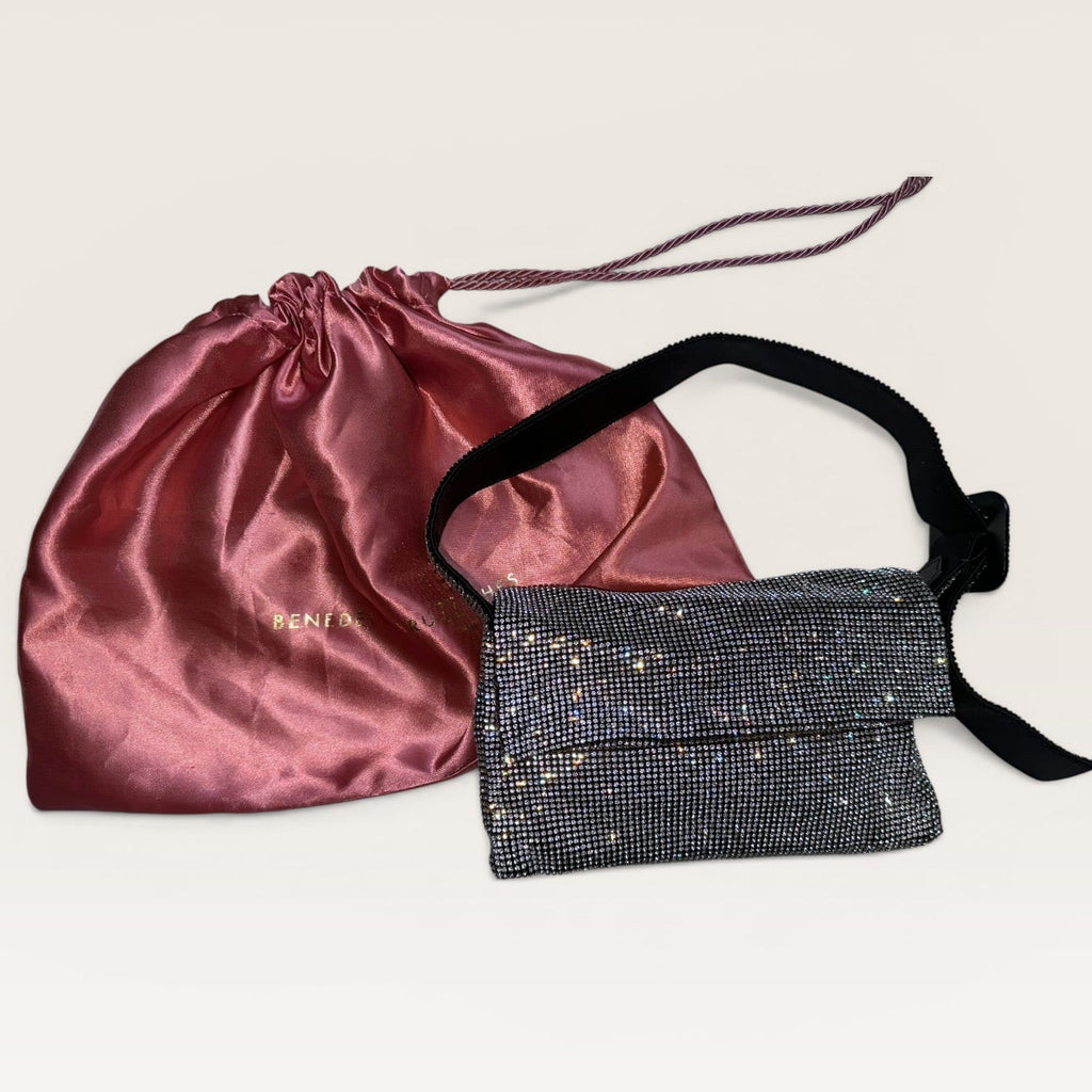 Cyrstal hand back and dust bag 