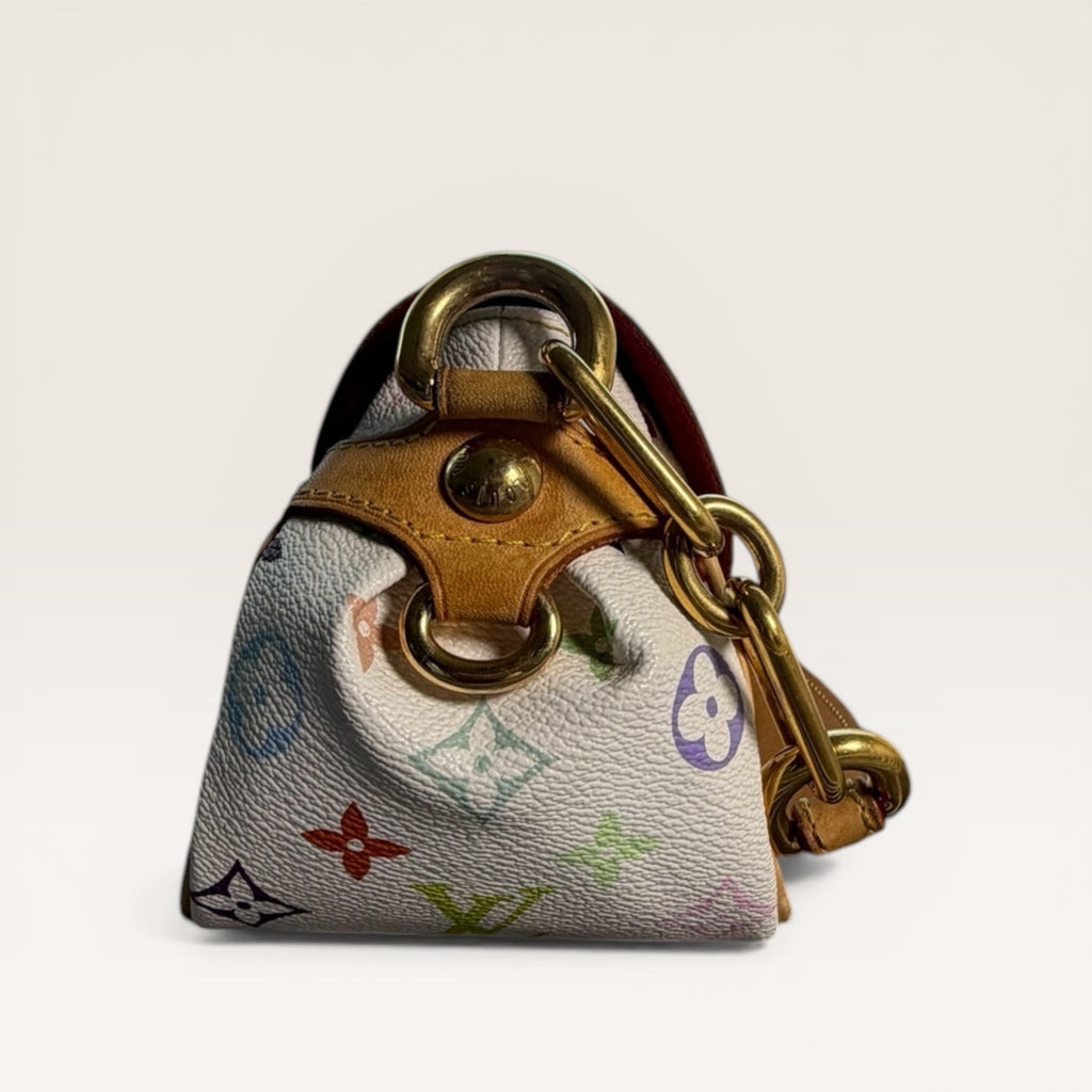 Louis Vuitton murakami bag side view