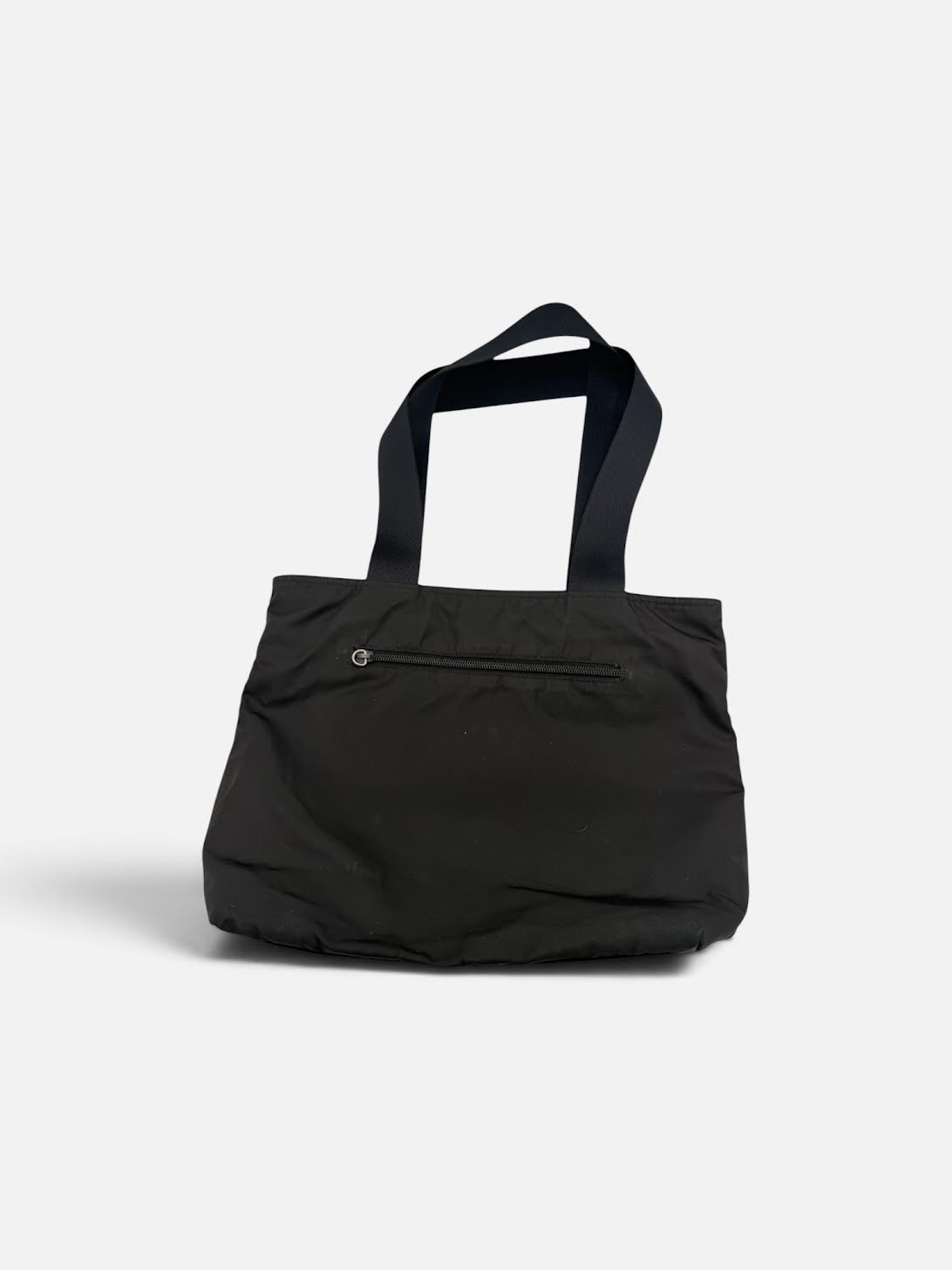 Prada Black Nylon Tote Bag