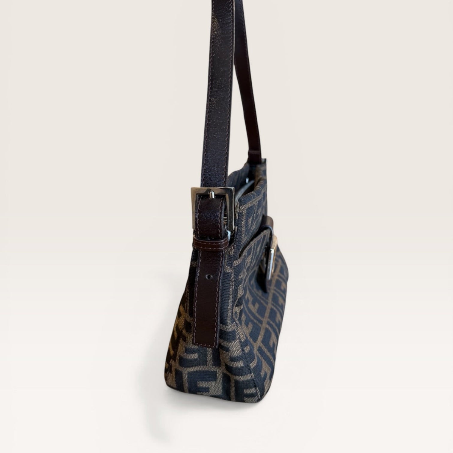 Vintage Fendi baguette side view