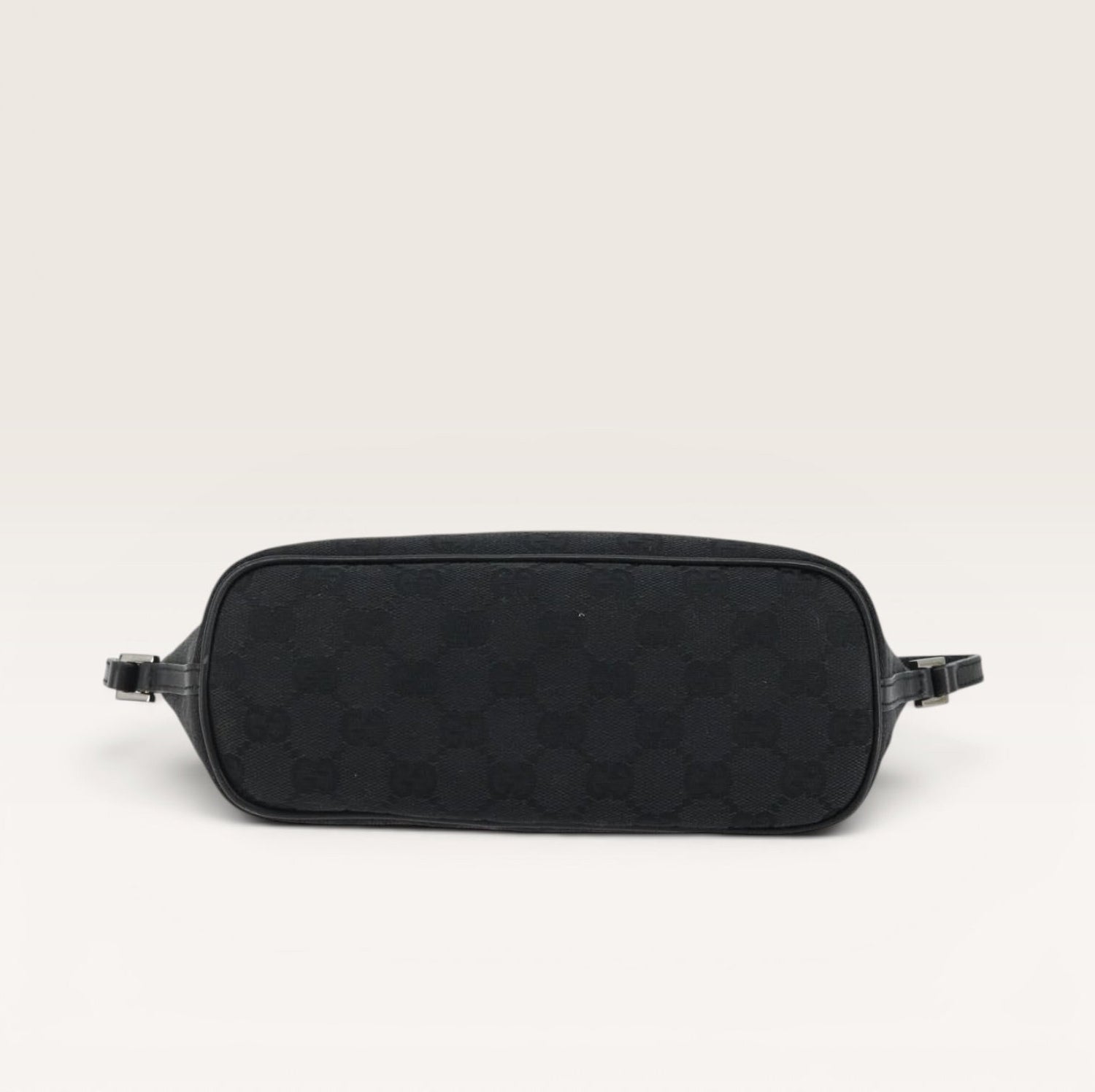 Gucci GG Canvas Boat Pochette Black Mini Shoulder Bag Y2K Vintage