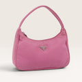 Prada Pink Nylon Mini Shoulder Bag Y2K